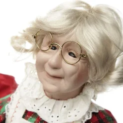 Mr and Mrs Claus Lightup Ornament Clearance