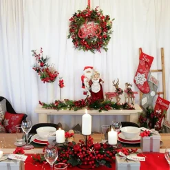 Mr and Mrs Claus Lightup Ornament Clearance