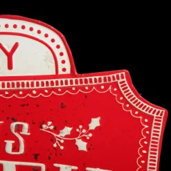 Mrs Claus Kitchen Retro Metal Christmas Sign Best Sale