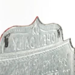 Mrs Claus Kitchen Retro Metal Christmas Sign Best Sale