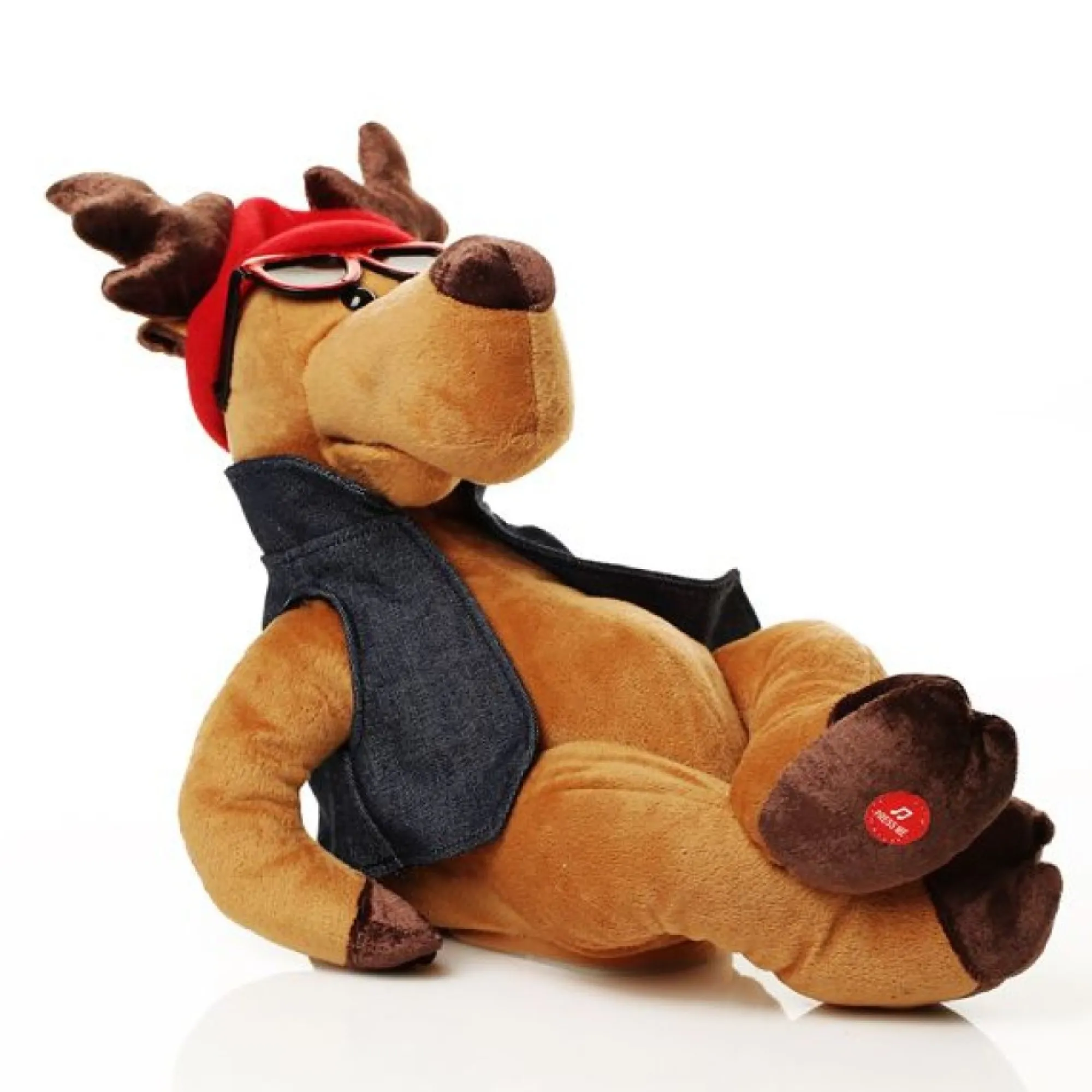 Musical Christmas Reindeer Discount