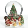 Musical Snowglobe Winter Christmas Tree Scene Store