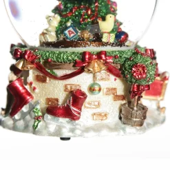 Musical Snowglobe Winter Christmas Tree Scene Store