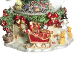 Musical Snowglobe Winter Christmas Tree Scene Store