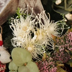 Native Cream Pincushion Protea Flower Spray Shop
