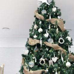 Natural Burlap Garland Clearance