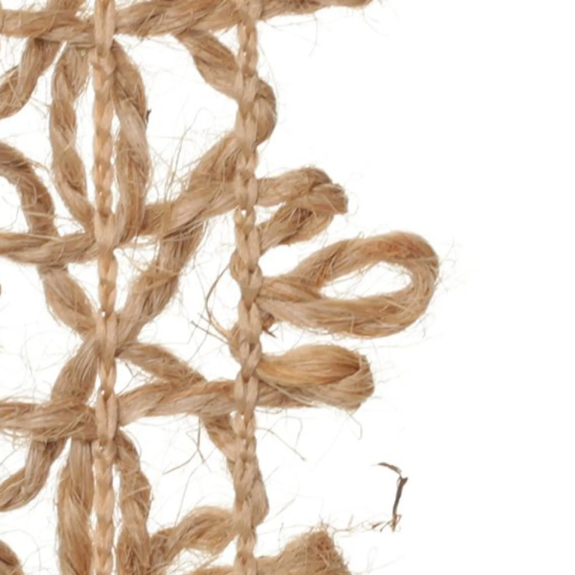 Natural Jute Decorative Braid Ribbon - Design A Hot