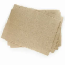 Natural Jute Hessian Sheets - Pack of 4 Hot