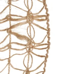 Natural Jute Loose Weave Ribbon - Design C Lace Store