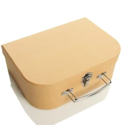 Natural Kraft Suitcase Gift Box Flash Sale