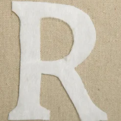 Natural Linen and White Merry Christmas Bunting with Pom Poms Flash Sale