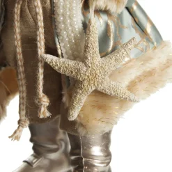 Natural Seaside Standing Santa Christmas Ornament Natural Seaside Standing Santa Christmas Ornament Cheap