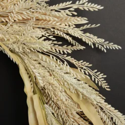 Natural Wheat and Leaves Christmas Wreath Sale