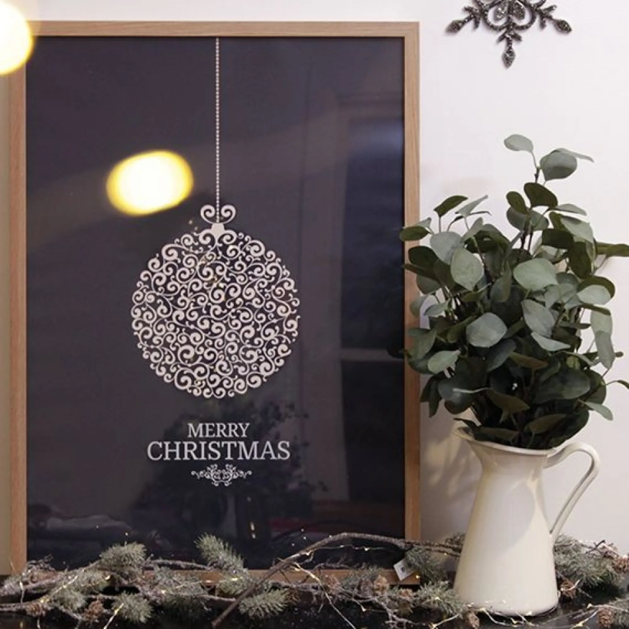 Naturally Elegant Christmas Poster Print Best Sale
