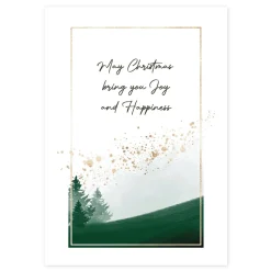 Nordic Christmas Village Poster Best Sale