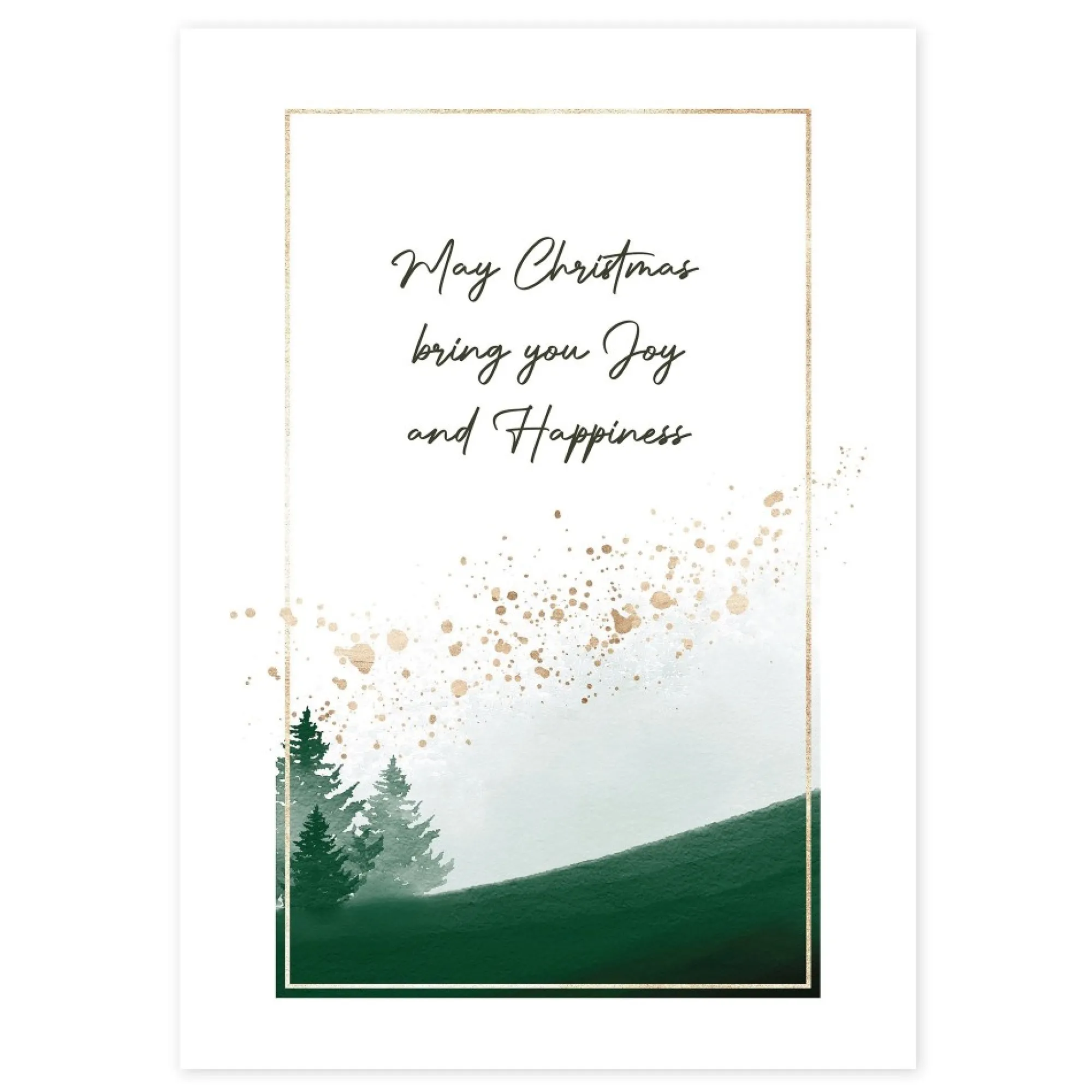 Nordic Christmas Village Poster Best Sale