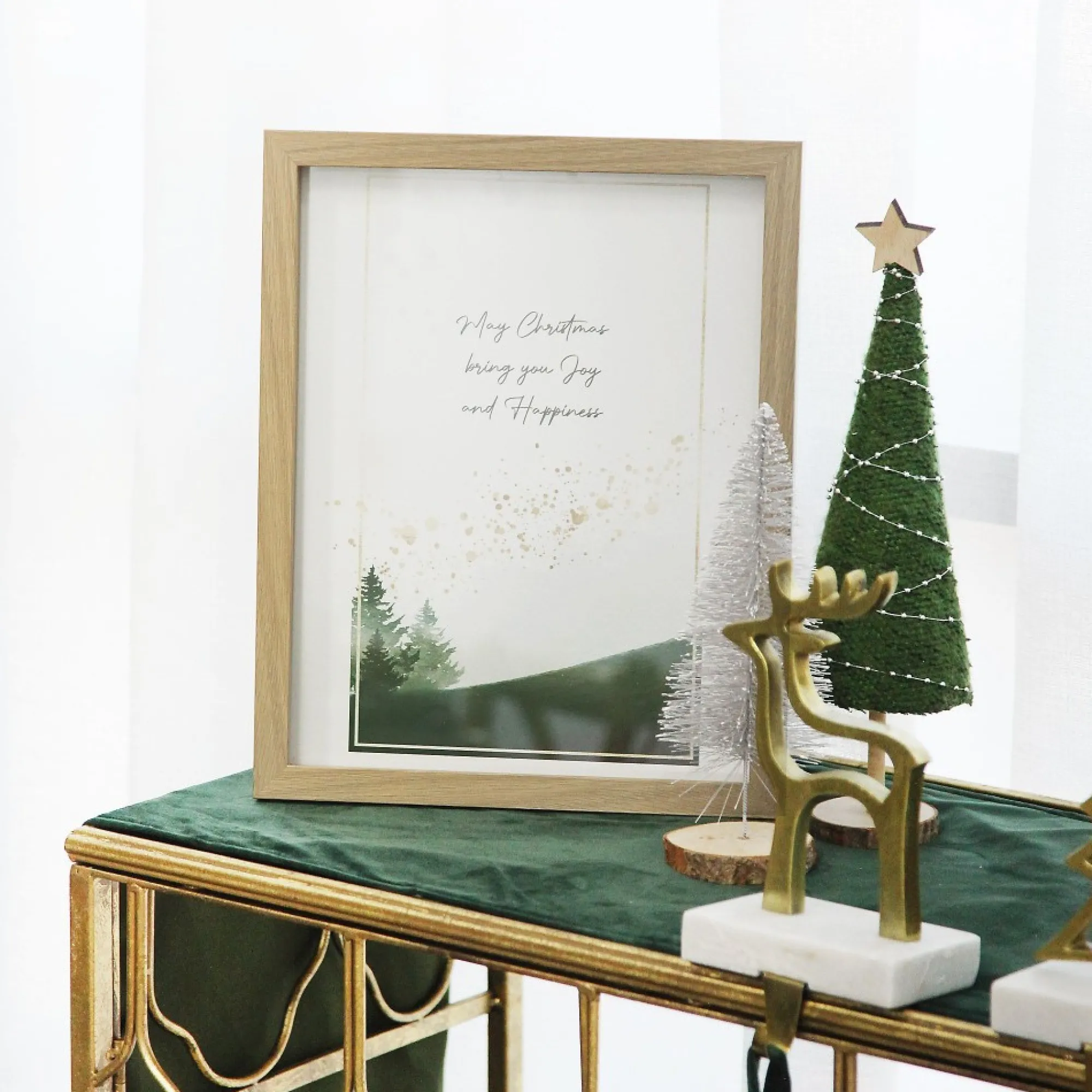 Nordic Christmas Village Poster Best Sale