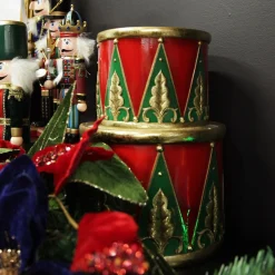 Nutcracker Christmas Drummer Pot Fashion
