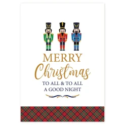 Nutcracker Merry Christmas To All Poster Print Outlet