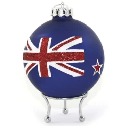 NZ Flag Christmas Bauble Shop