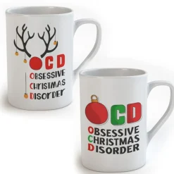 OCD Bauble Christmas Mug Store