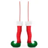 Pair of Red Christmas Elf Legs - Medium Best Sale