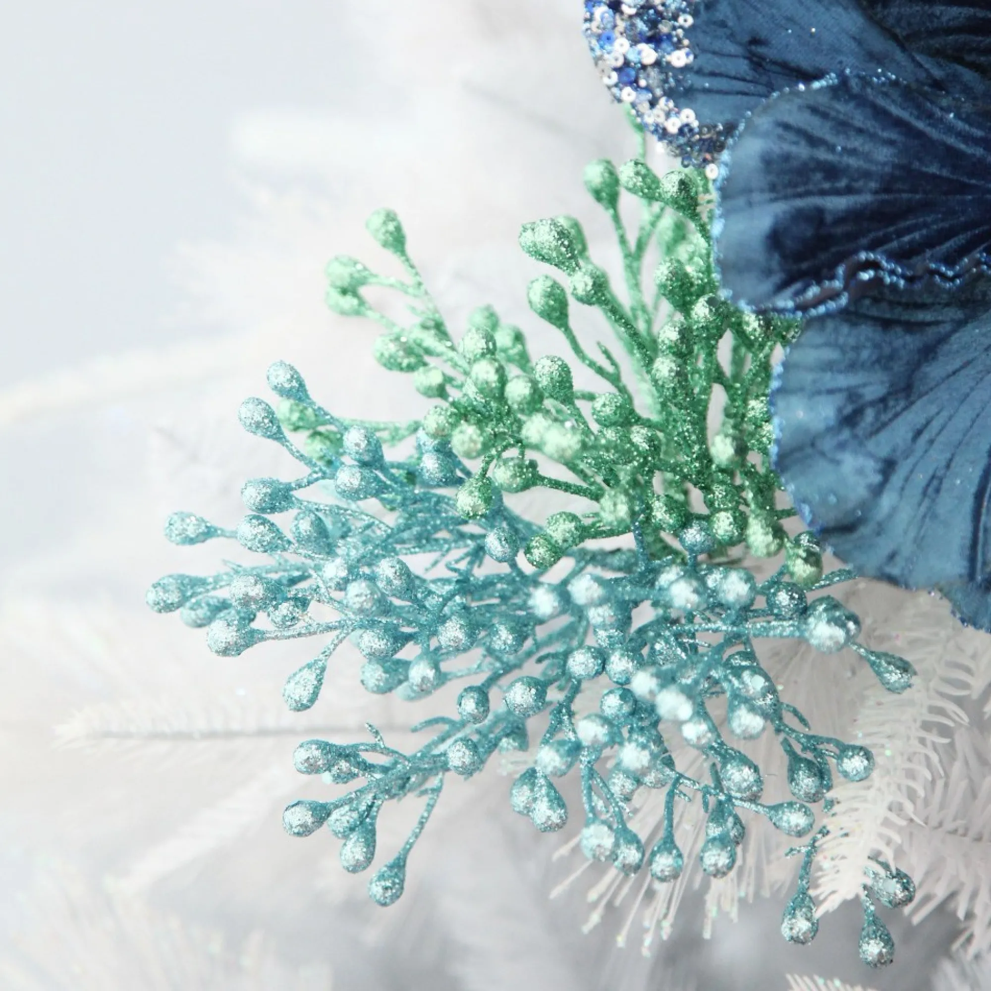 Pale Blue Glitter Berry Pick - Set of 2 Best Sale