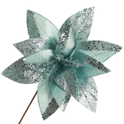 Pale Blue Velvet Lily Flower Stem Store