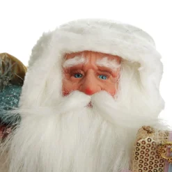 Pastel and White Santa Christmas Ornament Fashion