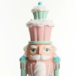 Pastel Nutcracker Ornament with Cupcake Hat Best Sale