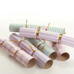 Pastel Pattern Christmas Bon Bons Cheap