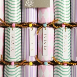 Pastel Pattern Christmas Bon Bons Cheap