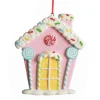 Pastel Pink Candy Gingerbread House Tree Decoration Best
