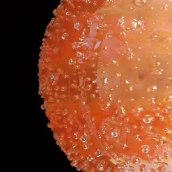 Peach Glass Christmas Bauble Best Sale