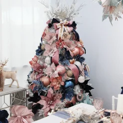 Peach Glass Christmas Bauble Best Sale