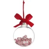 Peppermint Candy Filled Bauble Clear Shatterproof Bauble Online