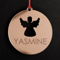 Personalised Angel Cutout Christmas Decoration Clearance
