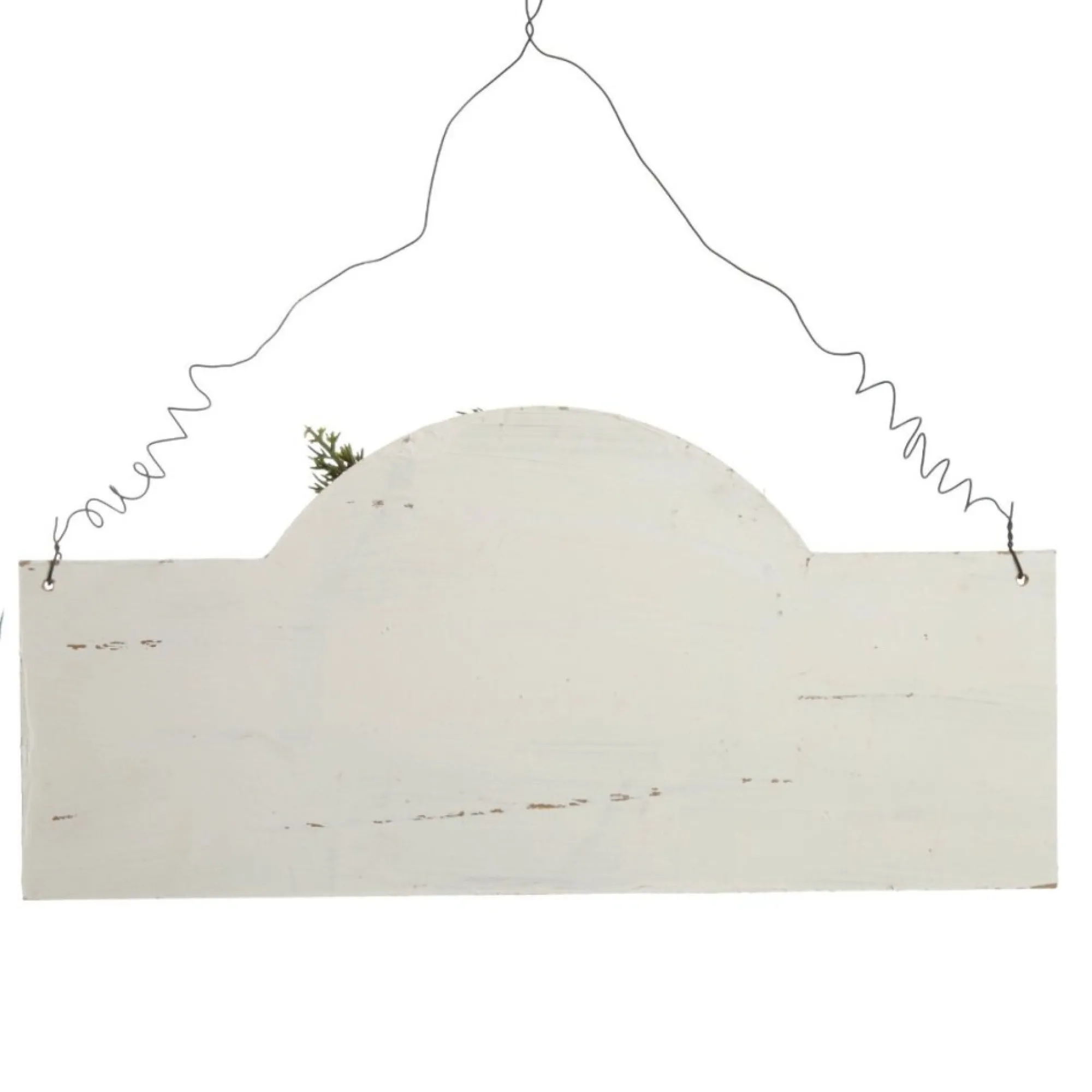 Personalised Arched Country Christmas Wood Plaque with Red Berry Cheap