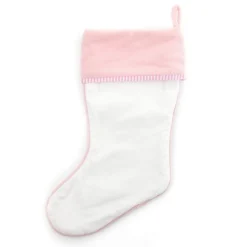 Personalised Baby Pink Teddy Bear Christmas Stocking Hot