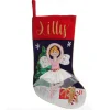 Personalised Ballerina Christmas Stocking Shop