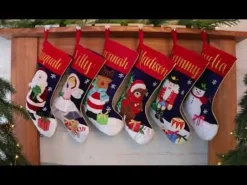 Personalised Ballerina Christmas Stocking Shop