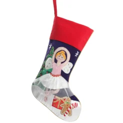 Personalised Ballerina Christmas Stocking Shop