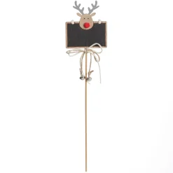 Personalised Blackboard Stake with Peeping Deer Cheap