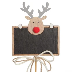 Personalised Blackboard Stake with Peeping Deer Cheap