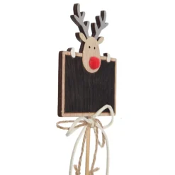 Personalised Blackboard Stake with Peeping Deer Cheap