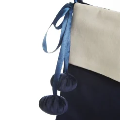 Personalised Blue Velvet Christmas Stocking Store