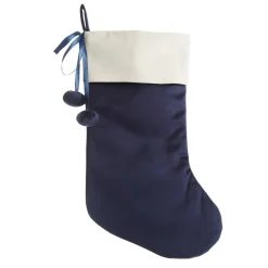 Personalised Blue Velvet Christmas Stocking Store