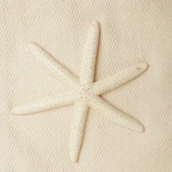 Personalised Burlap Starfish Christmas Stocking Clearance