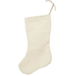 Personalised Burlap Starfish Christmas Stocking Clearance