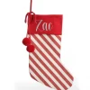 Personalised Candy Cane Stripe Christmas Stocking Clearance